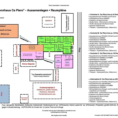 Ca Piero Mit Pool Bis 12 Personen Urbino